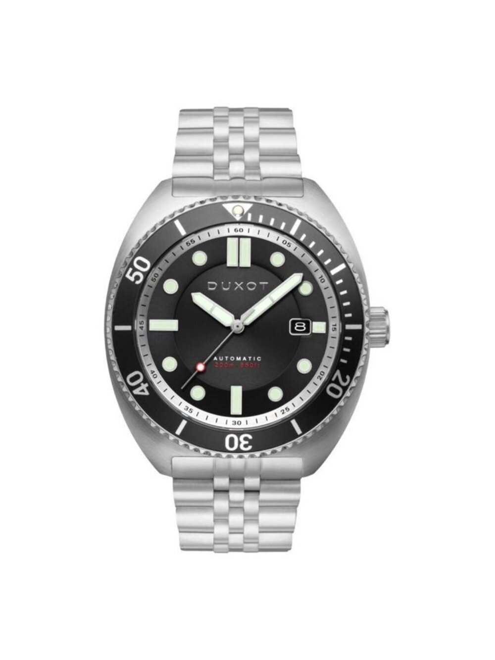 NWT Duxot Tortuga Automatic Black Dial Men's Watch